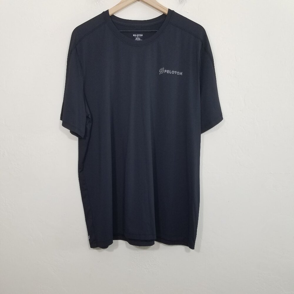 Like New Peloton T-Shirt Short‎ Sleeve Black Size XL